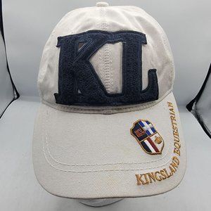 Kingsland Equestrian Adults Unisex White Streetwear Hat